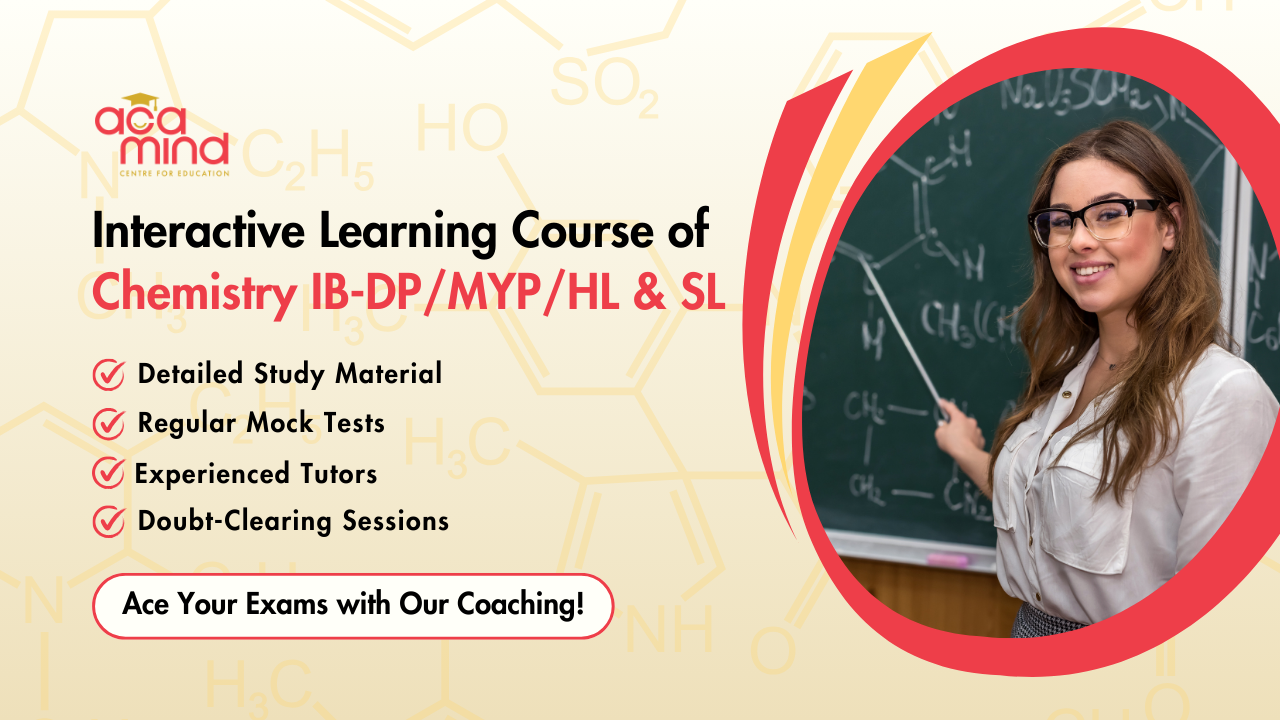 Chemistry IB-DP/MYP/HL & SL
