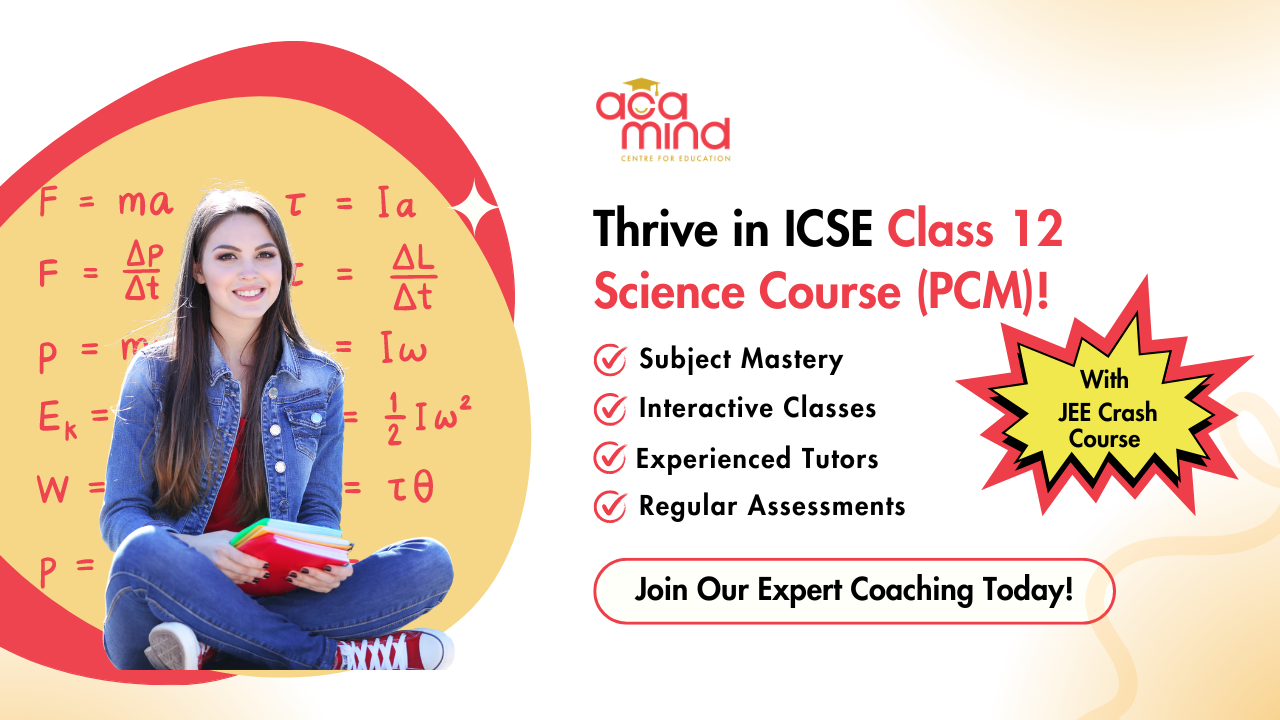 ICSE Class 12 Science (PCM) with JEE Crash Course