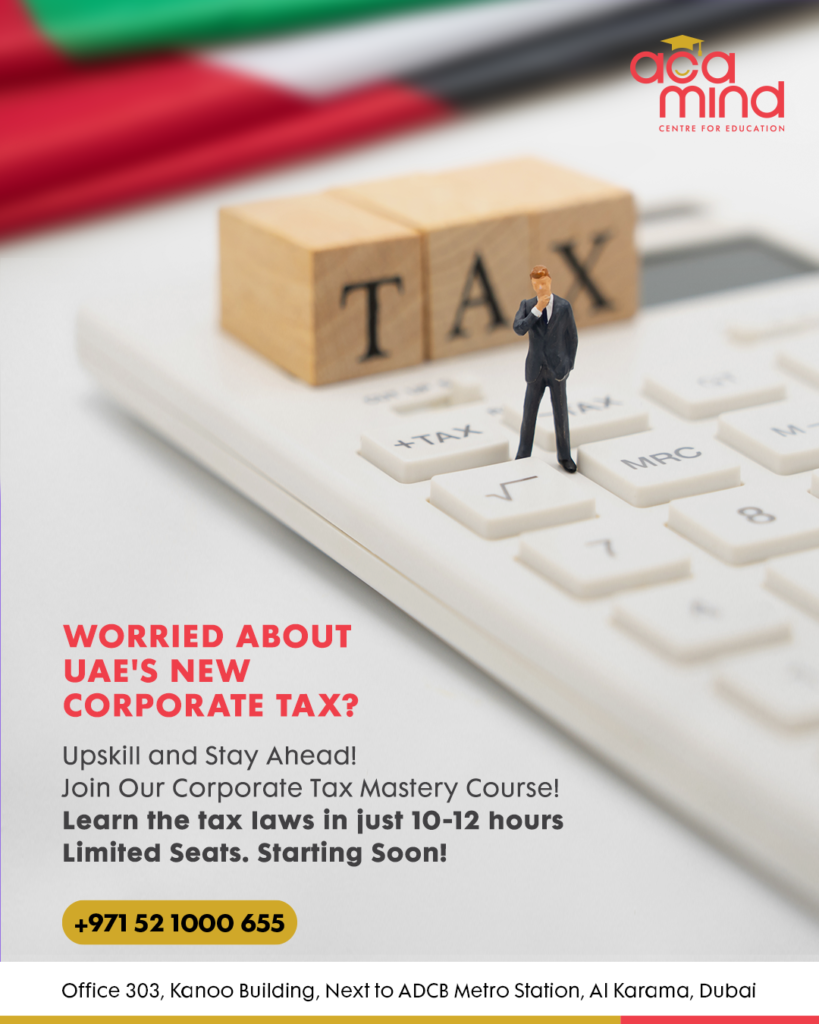 UAE Corporate Tax Training 2 days 12 hours
