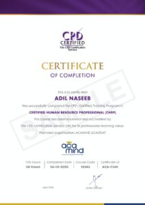 CPD Certificate