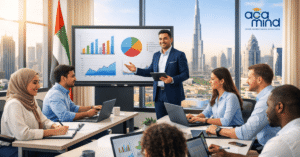 Professional corporate training session at a leading training institute in Dubai