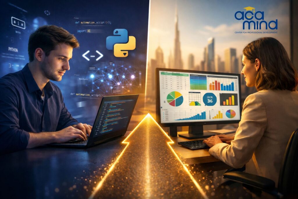 Python vs Data Analytics course comparison in Dubai
