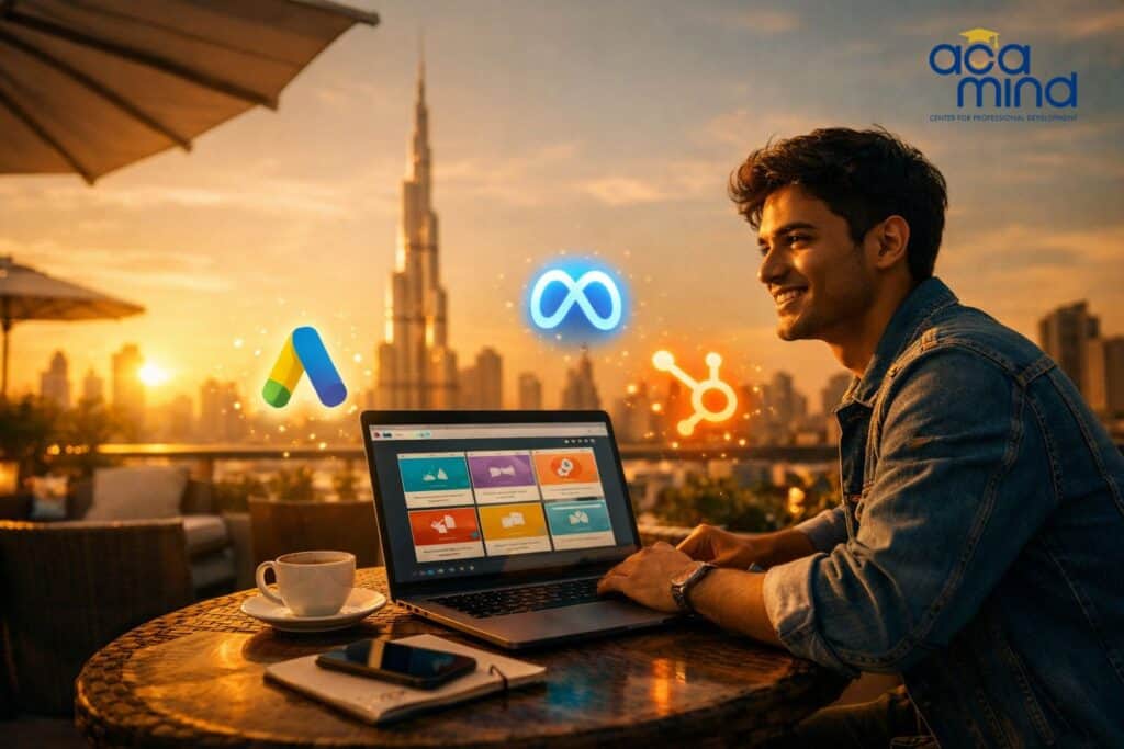 AI and Data Science training in Dubai, UAE, offered by Acamind Academy, a KHDA-approved center for p.